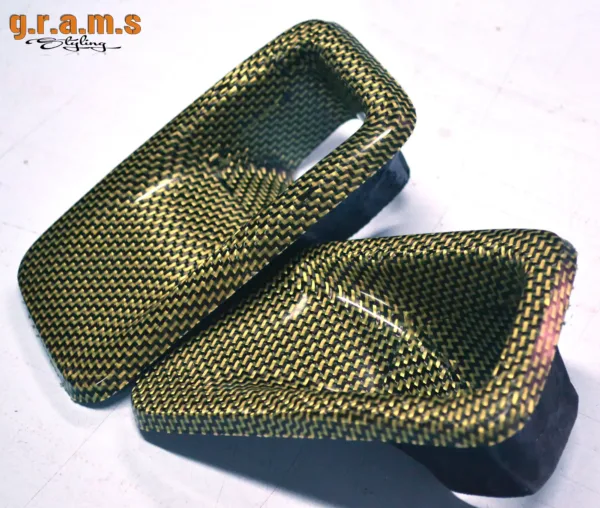 Nissan 300ZX Front Bumper Fog Light Air Ducts - Nismo Style - 300ZX