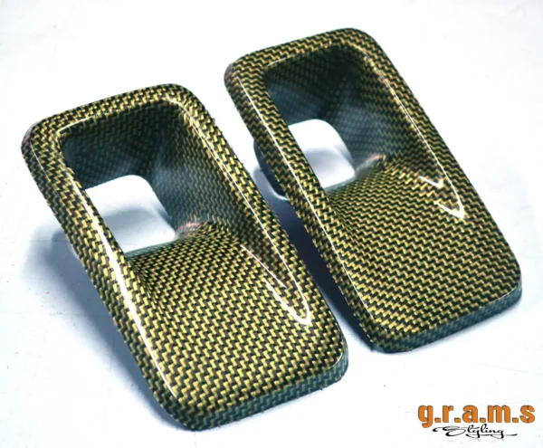 Nissan 300ZX Front Bumper Fog Light Air Ducts - Nismo Style - 300ZX