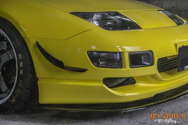 Nissan 300ZX Front Bumper Fog Light Air Ducts - Nismo Style - 300ZX
