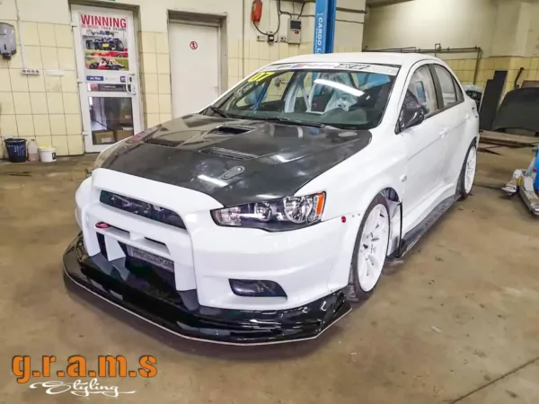 Mitsubishi Lancer Evolution X Front Bumper - Varis Style Mitsubishi Lancer Evolution X Front Bumper - Varis Style - Evolution X
