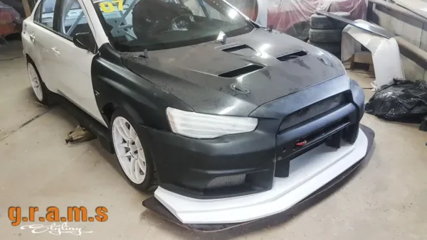 Mitsubishi Lancer Evolution X Front Bumper - Varis Style Mitsubishi Lancer Evolution X Front Bumper - Varis Style - Evolution X