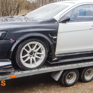 Mitsubishi Lancer Evo X Varis Style Wide Body Side Skirts - Evolution X