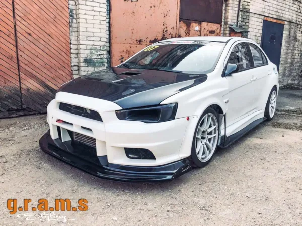 Mitsubishi Lancer Evolution X Front Bumper - Varis Style Mitsubishi Lancer Evolution X Front Bumper - Varis Style - Evolution X