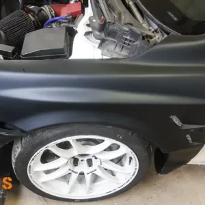 Mitsubishi Lancer X Varis Style Front Wings | +30mm Wide |  Widebody Fitment - Evolution X