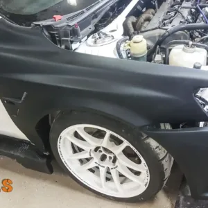 Mitsubishi Lancer X Varis Style Front Wings | +30mm Wide |  Widebody Fitment - Evolution X