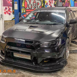 Mitsubishi Lancer Evolution X Front Bumper - Varis Style Mitsubishi Lancer Evolution X Front Bumper - Varis Style - Evolution X