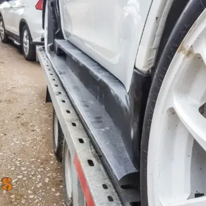 Mitsubishi Lancer Evo X Varis Style Wide Body Side Skirts - Evolution X