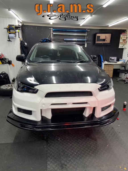 Mitsubishi Lancer Evolution X Front Bumper - Varis Style Mitsubishi Lancer Evolution X Front Bumper - Varis Style - Evolution X