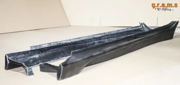 Mitsubishi Lancer Evo X Varis Style Wide Body Side Skirts - Evolution X