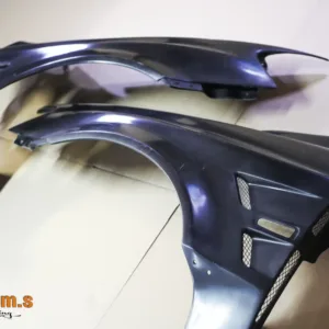 Mitsubishi Lancer X Varis Style Front Wings | +30mm Wide |  Widebody Fitment - Evolution X