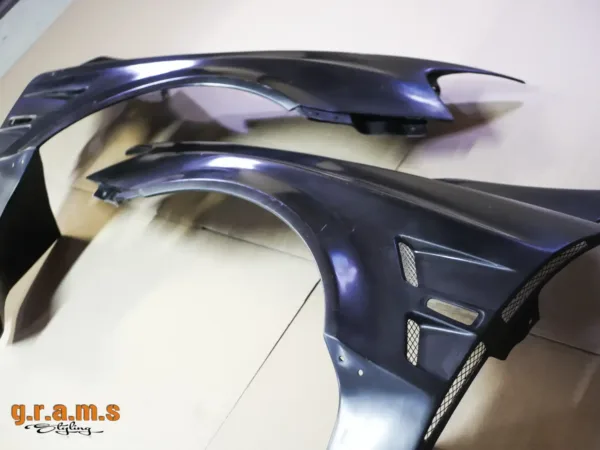 Mitsubishi Lancer X Varis Style Front Wings | +30mm Wide |  Widebody Fitment - Evolution X
