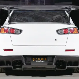 Mitsubishi Lancer Evolution X Rear Diffuser - Varis Style - Evolution X