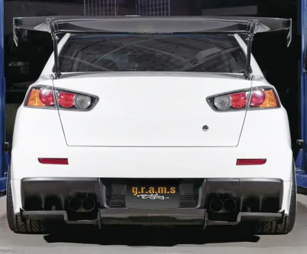 Mitsubishi Lancer Evolution X Rear Diffuser - Varis Style - Evolution X