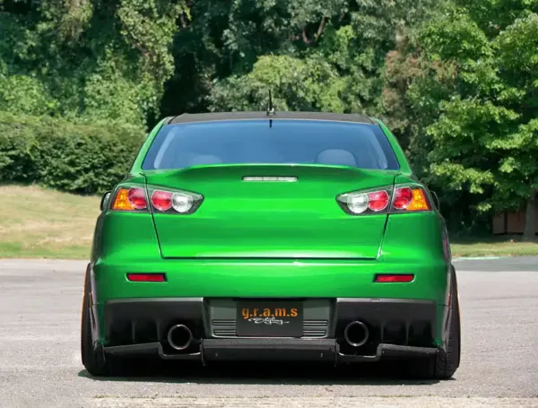 Mitsubishi Lancer Evolution X Rear Diffuser - Varis Style - Evolution X