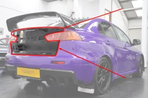 Lancer Evolution X Boot Lid - OEM Style