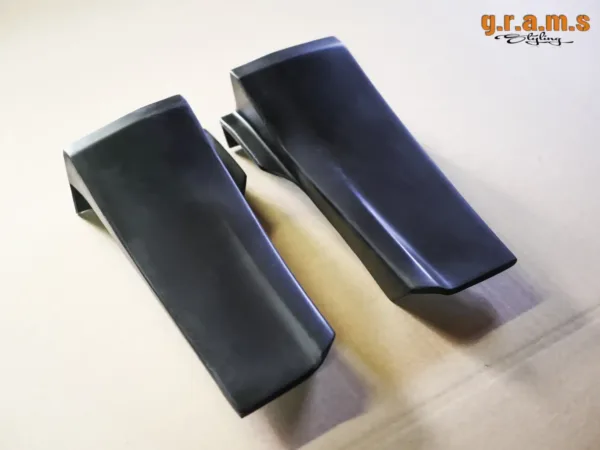 Mitsubishi Lancer Evolution X Rear Fenders - Varis Style - Evolution X