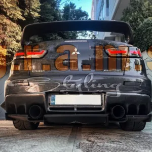 Mitsubishi Lancer Evolution X Rear Diffuser - Varis Style - Evolution X