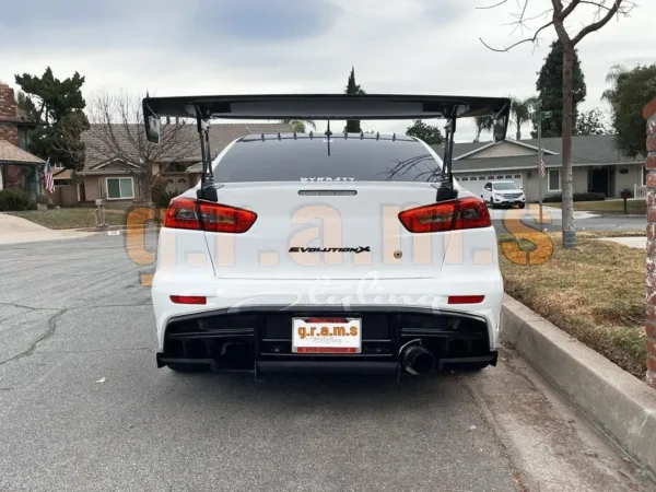 Mitsubishi Lancer Evolution X Rear Diffuser - Varis Style - Evolution X