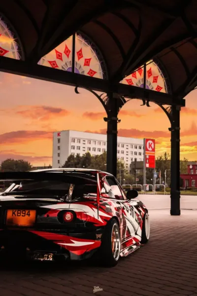 Mazda MX-5 Rear Number Plate Panel - GV Style - MX-5