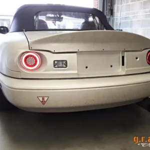Mazda MX-5 Rear Number Plate Panel - GV Style - MX-5