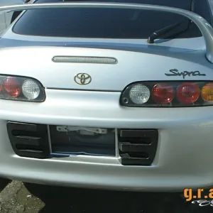 Toyota Supra MK4 Rear Number Plate Pods - JDM Style - MK4