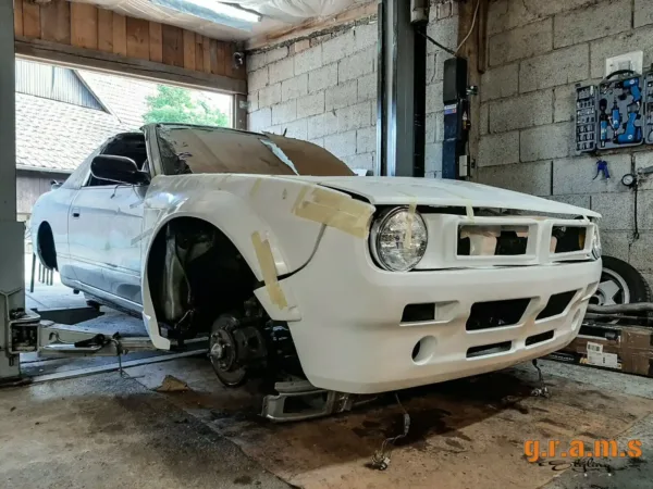 Nissan Silvia S14, S14A Front Bumper - Boss V2 Style - S14