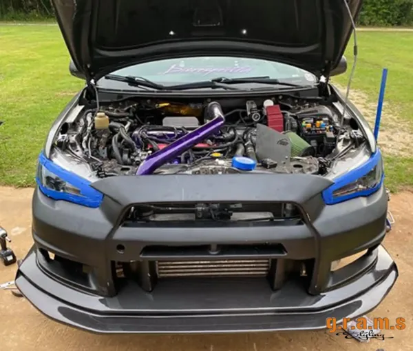 Mitsubishi Lancer Evolution X Front Bumper - Varis Style Mitsubishi Lancer Evolution X Front Bumper - Varis Style - Evolution X