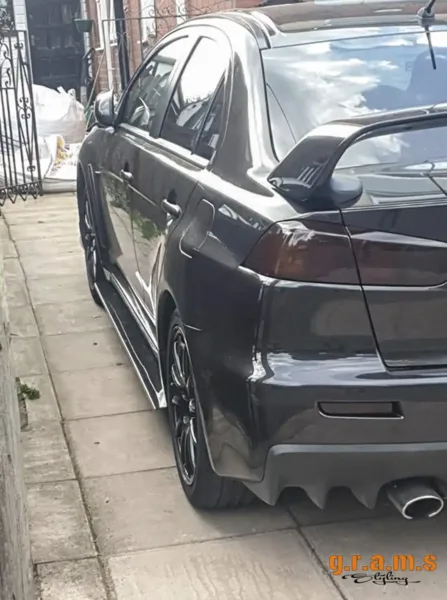 Mitsubishi Evolution X Sidesteps - Side Skirt Extensions Mitsubishi Evolution X Sidesteps - Side Skirt Extensions - Evolution X