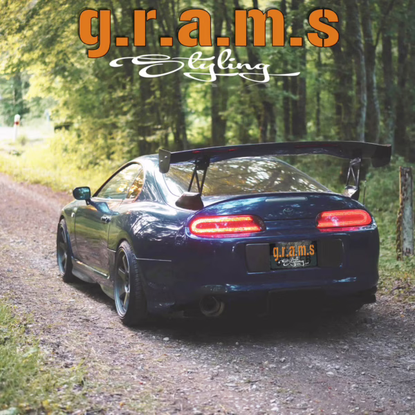 Toyota Supra MK4 Clean Style Rear Number Plate Surround Panel - MK4