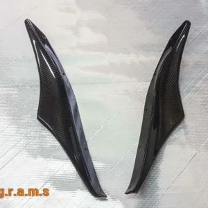 Toyota Supra MK4 Front Bumper Canards - Ridox Style - MK4