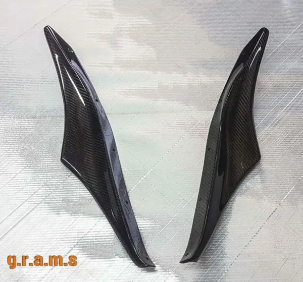 Toyota Supra MK4 Front Bumper Canards - Ridox Style - MK4
