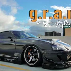 Toyota Supra MK4 Front Bumper Canards - Ridox Style - MK4