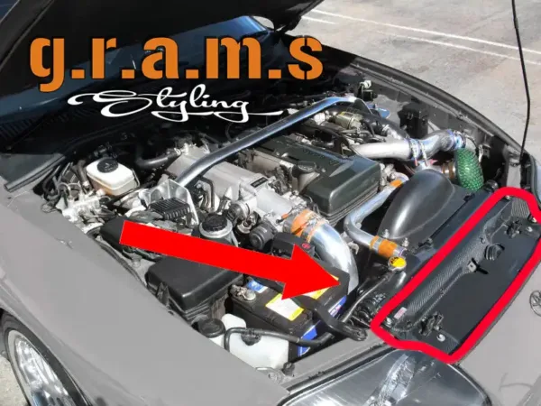 Toyota Supra Radiator Cooling Panel – MK4 JZA80