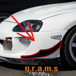 Toyota Supra Ridox Front Bumper Canards