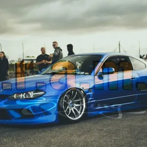 Nissan Silvia S15 Rear Fenders - 50mm Wide Body Fender Flares for 1999-2002 Models - S15