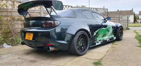 rx8 spoiler3 Mazda
