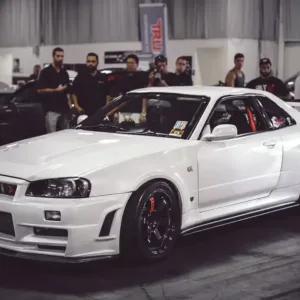 R34 GTR Z-Tune Nissan Skyline Front Lip Undertray Splitter - OEM Style - R34