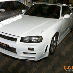 R34 GTR Z-Tune Nissan Skyline Front Lip Undertray Splitter - OEM Style - R34