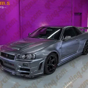 R34 GTR Z-Tune Nissan Skyline Front Lip Undertray Splitter - OEM Style - R34