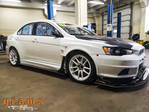 Mitsubishi Lancer Evolution X Front Wings Extras | Varis Style Wide Body Aero Kit for Performance - Products
