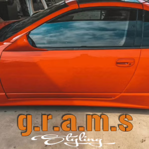 Nissan 300ZX Roadster Impul Style Side Skirts | 2-Piece Design w/ Door Moulding - 300ZX