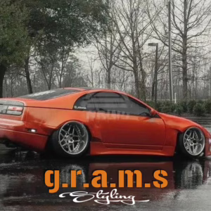 Nissan 300ZX Roadster Impul Style Side Skirts | 2-Piece Design w/ Door Moulding - 300ZX