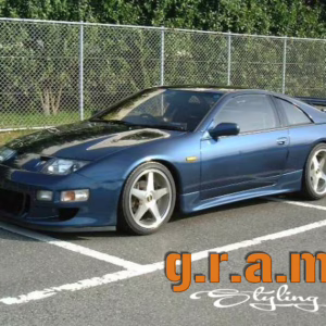 Nissan 300ZX Roadster Impul Style Side Skirts | 2-Piece Design w/ Door Moulding - 300ZX