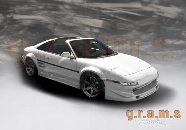 Toyota MR2 SW20 Front Bumper Lip – AB-Flug Style - MR2