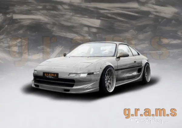 Toyota MR2 SW20 Front Bumper Lip – AB-Flug Style - MR2