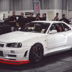Nissan Skyline R34 GTR OEM Style Front Bumper Lip - Undertray