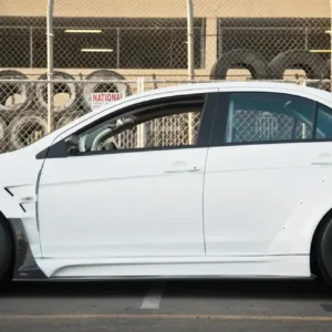 Mitsubishi Lancer Evolution X Front Wings Extras | Varis Style Wide Body Aero Kit for Performance - Products