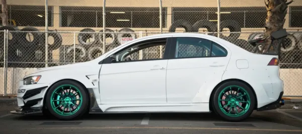 Mitsubishi Lancer Evolution X Front Wings Extras | Varis Style Wide Body Aero Kit for Performance - Products