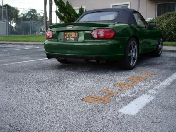 Mazda MX5 Miata NB Rear Lip - Mazdaspeed Style