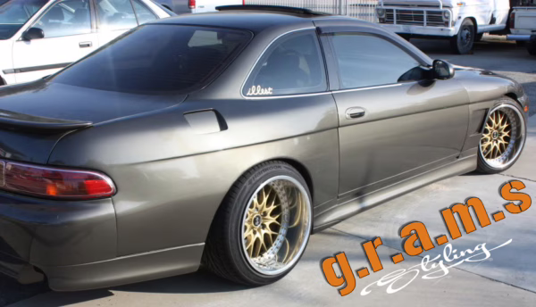 Soarer SC300 SC400 Front Vertex D1 Style Vented Fenders | +25mm Wide Body Kit for Performance - Soarer